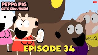 Peppa Pig Gets Grounded S3 Episode 34 Baby Pig