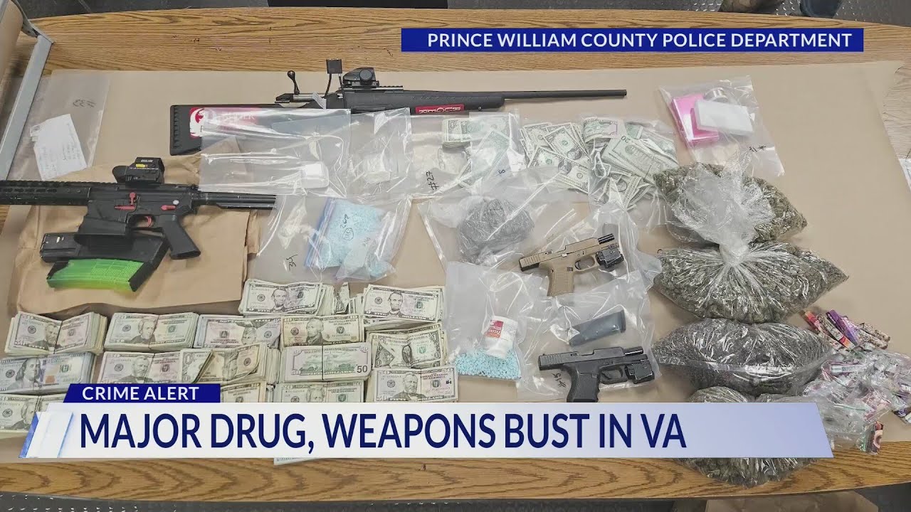 Prince William County police seize over 5,000 fentanyl pills during arrest