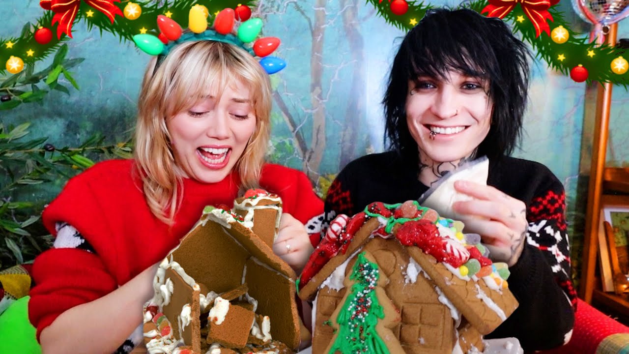 Attempting to build a Gingerbread House