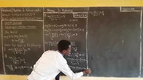 Arg(((z − 1) / (z − i))) = (π / 4)..........#africastruggle.