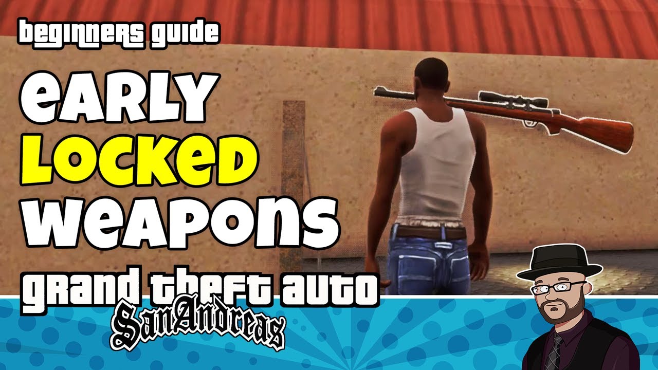 Early Weapons in GTA San Andreas Definitive Edition