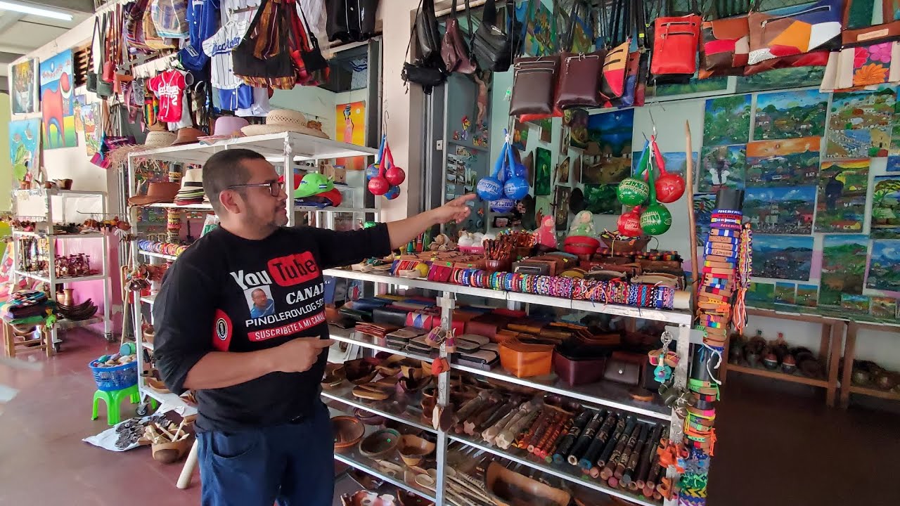 Recorrimos los mercados de Masaya y sus alrededores.