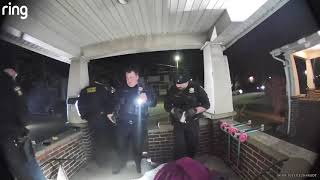 Mansfield Police Arrest Man Standing On His Porch