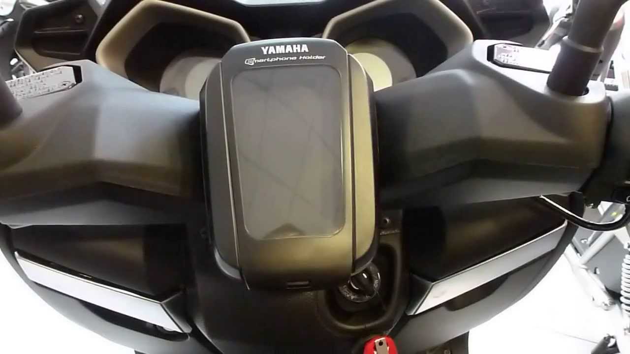 Soporte para Smartphone Yamaha serie X-MAX 2014' - YouTube Soporte para Smartphone Yamaha serie X-MAX 2014' - YouTube