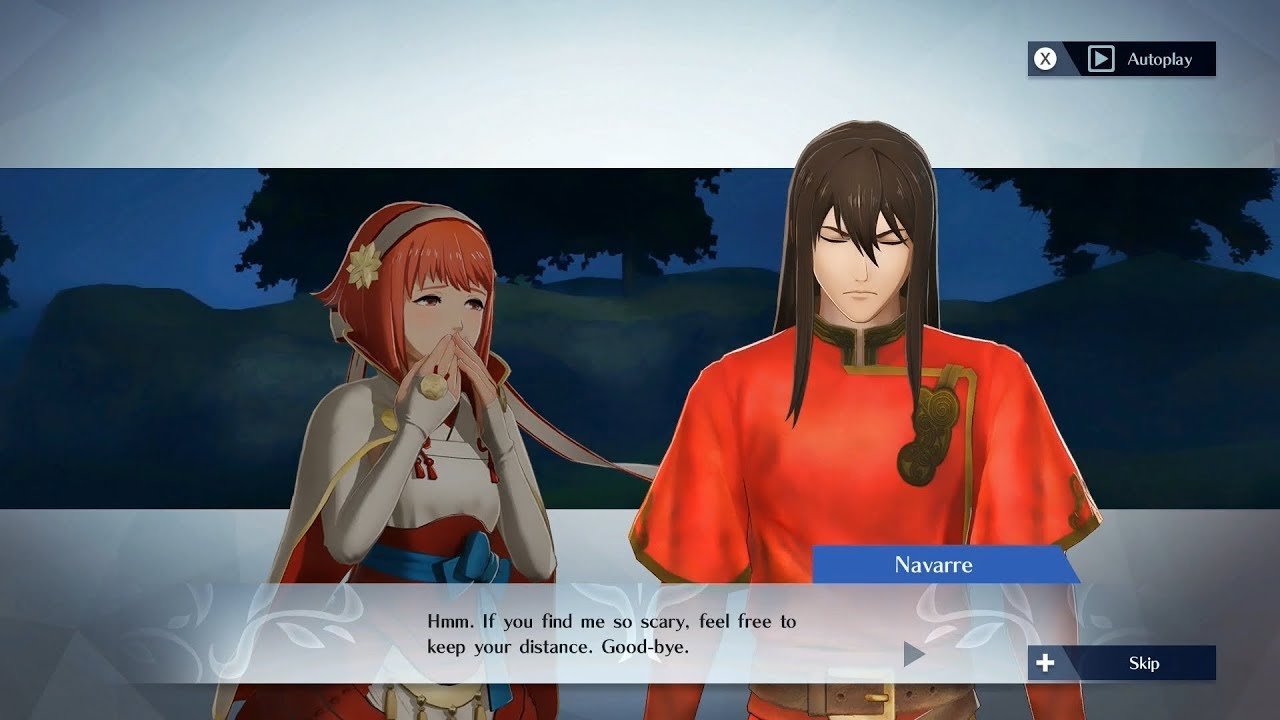 Fire Emblem Warriors - Sakura & Navarre Support Conversation