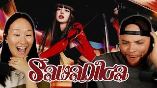 LISA "SaWaDiKa" — This Gave Us Charli XCX Vibes | Couple Music Reaction