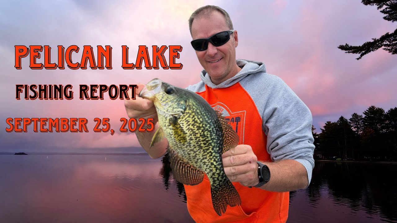 Fishing Report for Late September on Pelican Lake in Orr Minnesota
