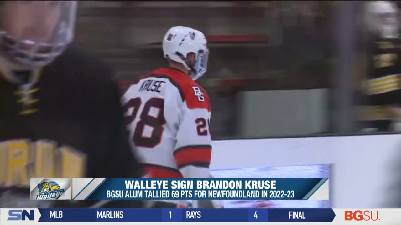 Walleye Sign Former BGSU Standout Brandon Kruse