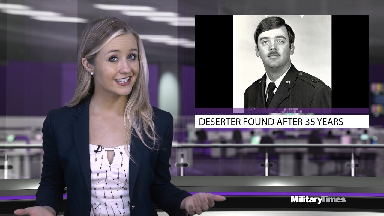 Deserter found after 35 years, and an F-15 crash off Japan.