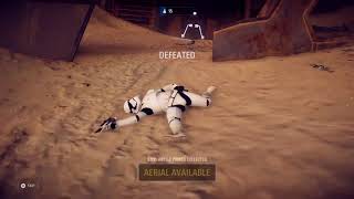 storm trooper has a bad day