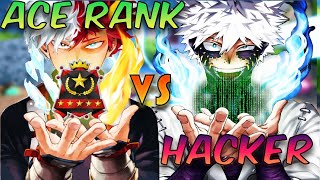 Ace Rank Vs Hacker (Hacker Destroyed) | My Hero Ultra Rumble