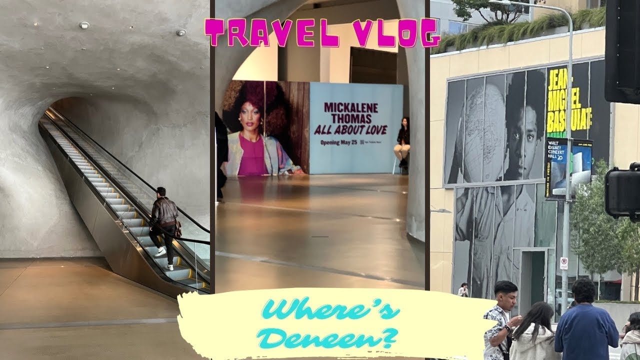 Where’s Deneen? At The Broad for Basquiat