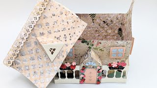 * Festive Home Decor Gift Box Base Tutorial- Tonic Studios *