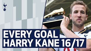 ALL OF HARRY KANE'S 2016/17 PREMIER LEAGUE GOALS | Second successive Golden Boot!