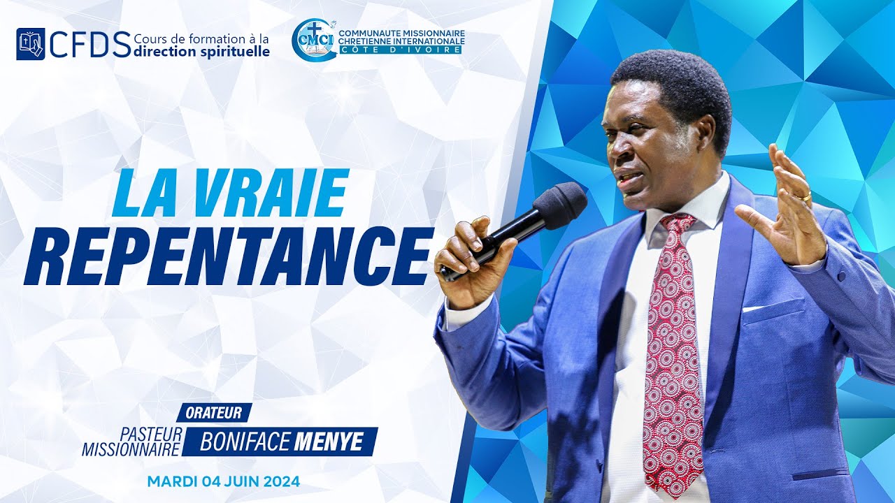 LE COURS DE FORMATION A LA DIRECTION SPIRITUELLE - LA VRAIE REPENTANCE