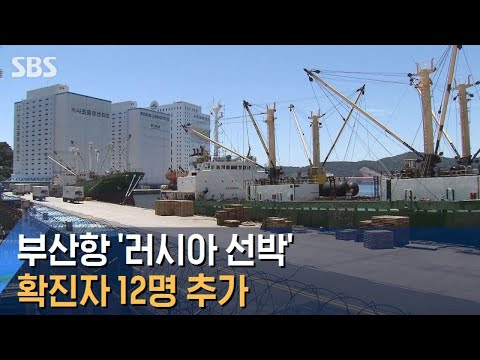 부산항 러시아 선박 확진자 12명 추가…<strong>인천항서도</strong> 확진 / SBS