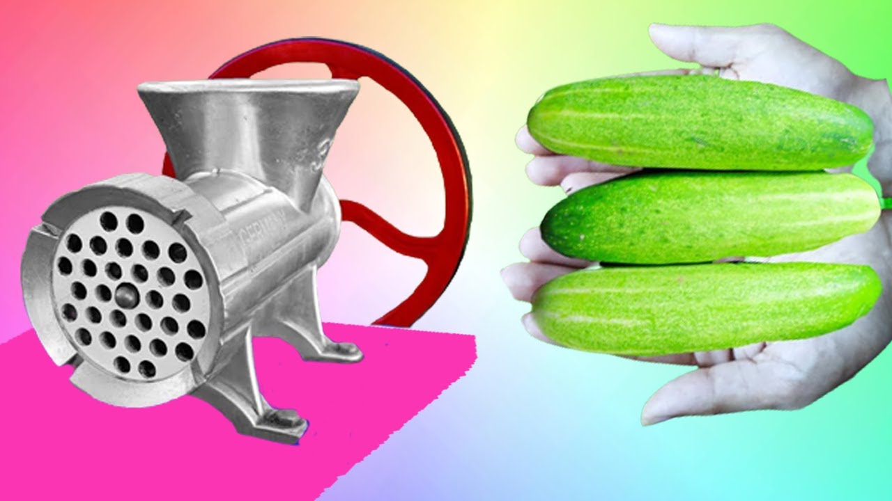 EXPERIMENT CUCUMBER VS MEAT GRINDER | CUCUMBER | MEAT GRINDER BEST EXPERIMENTS POINT