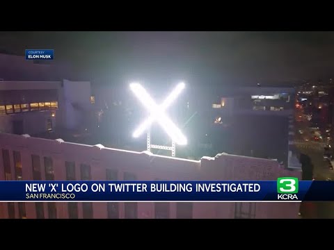 Elon Musk's new Twitter 'X' sign is too bright for some nearby neighbors
