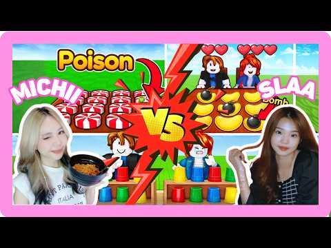 WHO WILL WIN? The Samyang Eating Challenge! | Roblox Indonesia