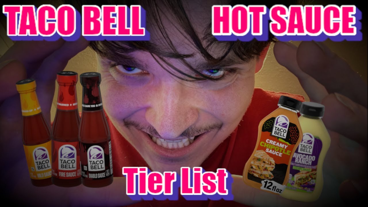 The ULTIMATE Taco Bell Hot Sauce Tier List
