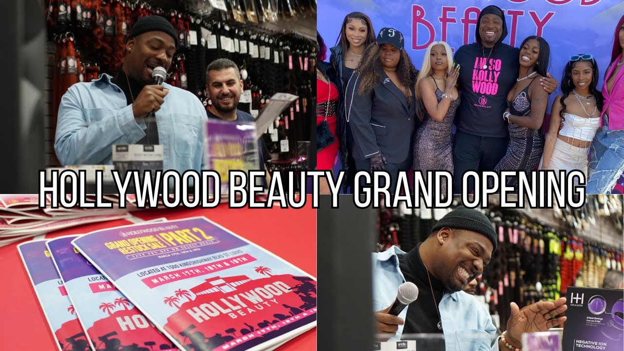 HollyWood Beauty Grand Opening Recap