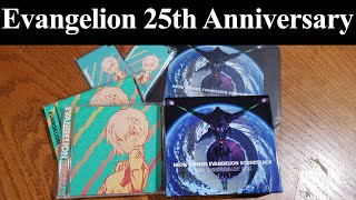 NEON GENESIS EVANGELION SOUNDTRACK 25TH ANNIVERSARY BOX SET & EVANGELION FINALLY CD UNBOXING!