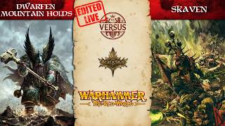 Dwarfen Mountain Holds vs Skaven [Renegade] | 2000pts Battle Report | Warhammer: The Old World