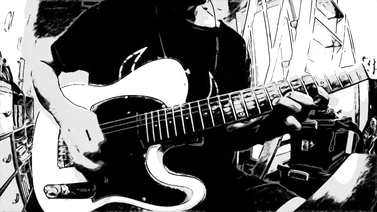 Heavy metal backing track jam in Cm