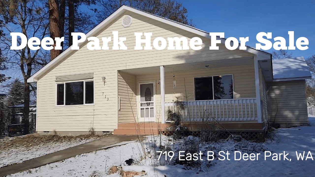 Home for Sale in Deer Park WA | 719 E B St | Spokane Area Real Estate | Full Realtor Video Tour