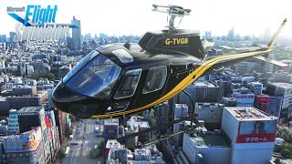 LIVE! Microsoft Flight Simulator | Hovering Above Tokyo | Airbus H125 Project