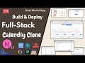 Build and Deploy A Full-Stack Calendly Clone using Next.js 15, TypeScript, React 19, Tailwind CSS V4