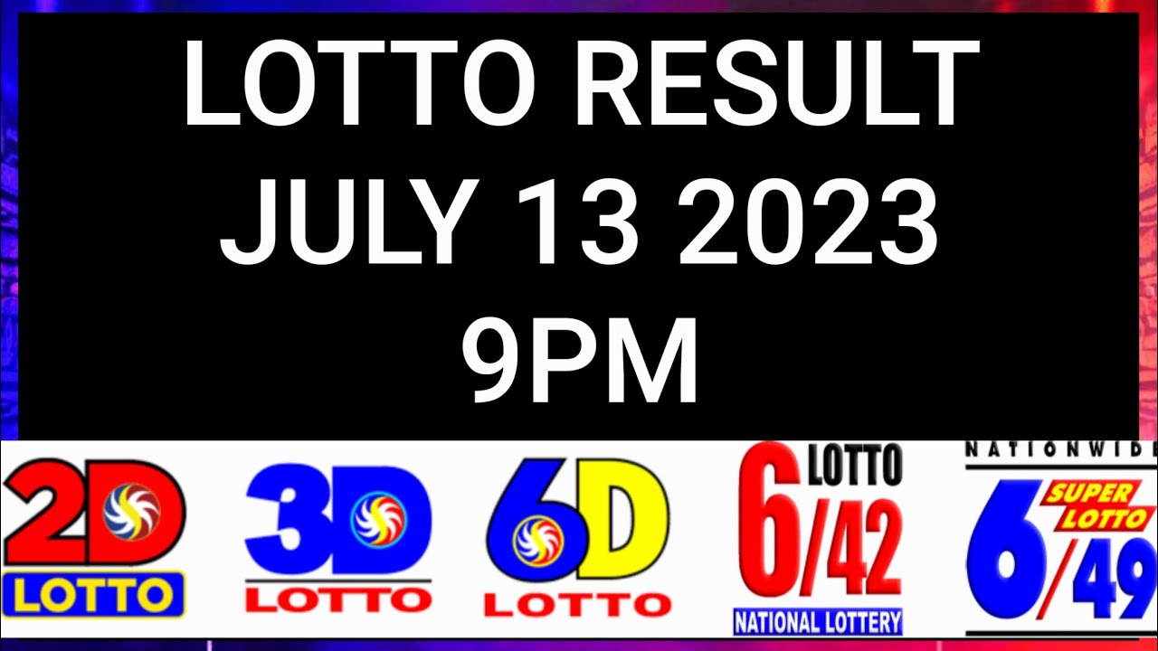 Lotto Result July 13 2023 9pm YouTube lotto-result-july-13-2023-9pm-youtube