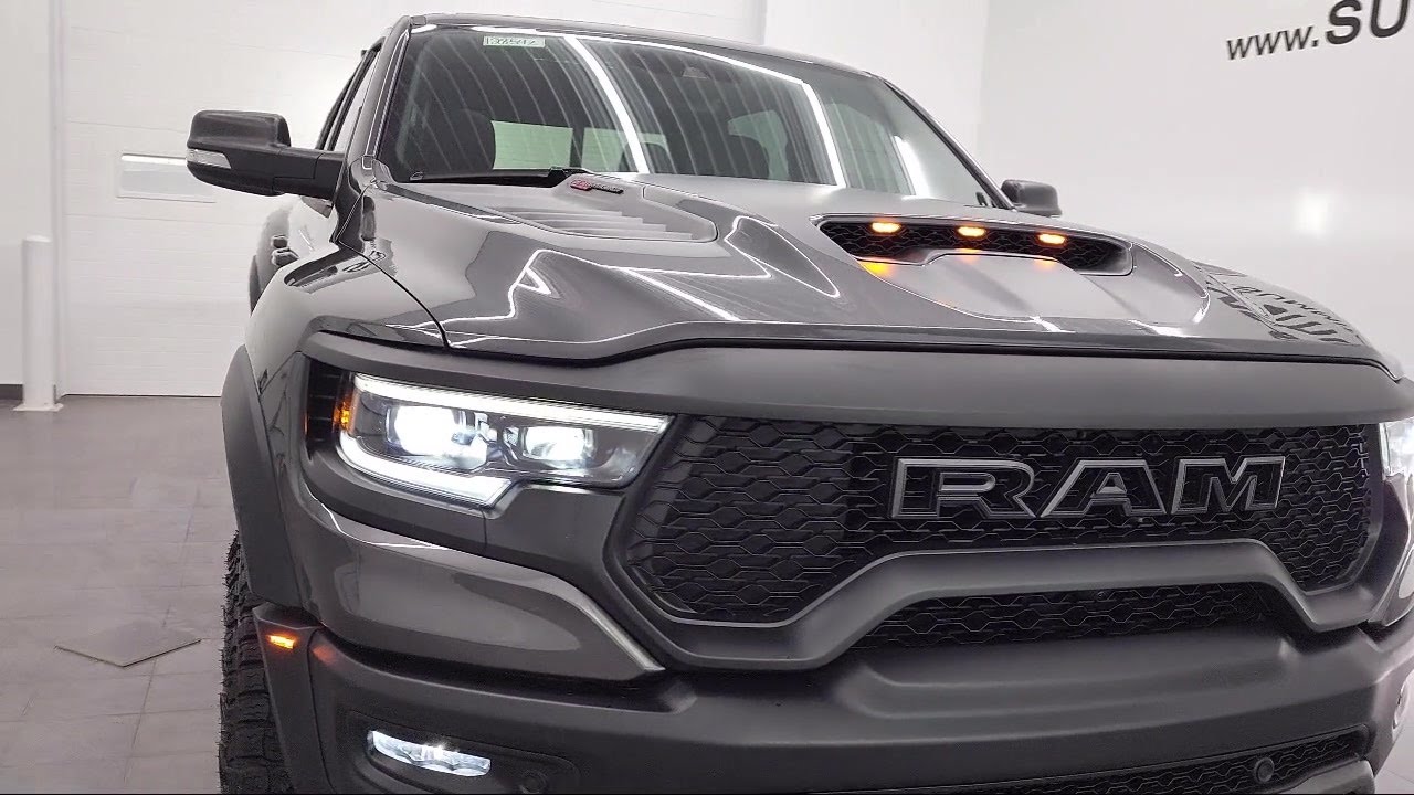 2021 Ram 1500 TRX Granite Crystal Metallic Clearcoat Used. walk around for sale in Fond Du Lac, Wisc