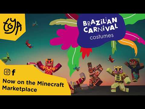 Minecraft Trailer- Brazilian Carnival Costumes, by Toya