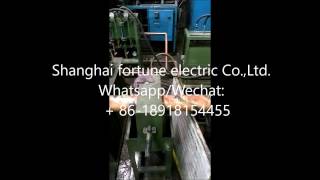 Horizontal continuous casting line for 150mm brass rod production