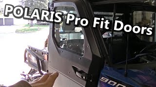Polaris Ranger 900 Factory Pro Fit Power Window Door Kit Install screenshot 5