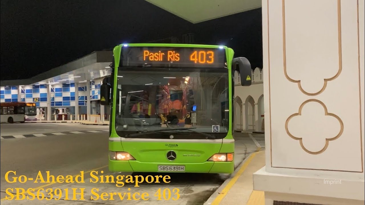 Go-Ahead SG - SBS6391H on Service 403 [Pasir Ris Int ↺ Pasir Ris Rd]