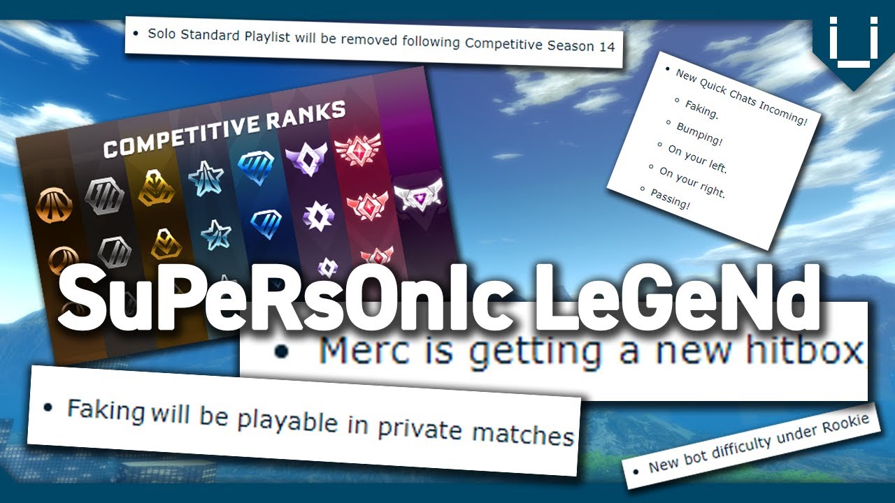 THE GREATEST ROCKET LEAGUE UPDATE EVER