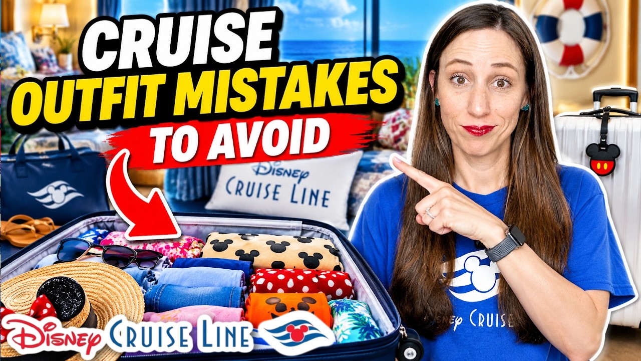 PACK WITH ME For The Disney Destiny! Cruise Outfits & Clothing Essentials