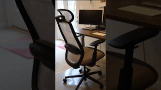 My New ProtoArc Ergonomic Chair | WFH Desk Setup Refresh|Ergonomic Chair Edition #homeoffice #setup