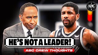ABC Crew Calls BS On Stephen A Smith’s Apology To Kyrie..