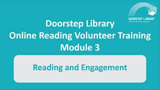 ORV Module 3 Reading and Engagement