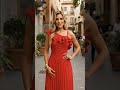 Vestido Longo plissado