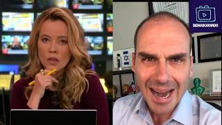 EDUARDO AMEAÇA DESTRUIR O BRASIL EM NOVA LIVE; NATUZA FICA HORRORIZADA E DETONA AO VIVO