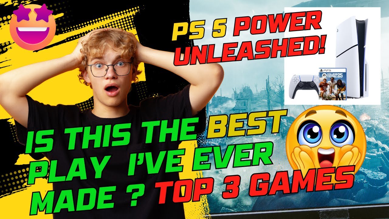 Top 3 Must Play PS5 Games You Cant Miss in 2025 - YouTube