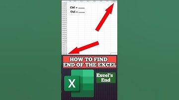 End of Excel Sheet | How to Find End Date in Excel | Excel Line of Best Fit @TechnicalGuruji