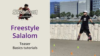 Freestyle Slalom Skating | Basics Tutorials | How To Start | First Steps Inline Slalom | SkaMiDan