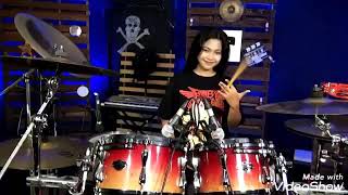 Powerful drumming  Avenged sevenfold-A little piece of heaven by_nur amira syahira