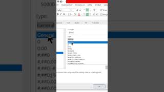minus ➖ into Bracket(). ctrl 1 #excel #computereducation #youtubeshorts