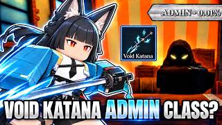 The ADMIN RARITY Void Katana is INSANE?! Full Showcase | Dungeon Lootr screenshot 4